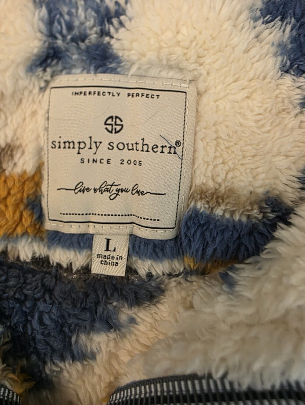 🚫 @ambertrisann 🚫 RESERVED Simply Southern Women’s Large Southwestern Sherpa - Picture 7 of 12
